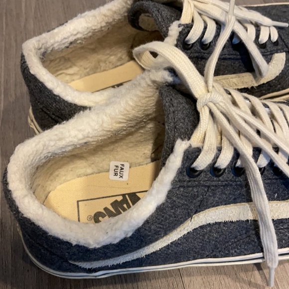 Vans x Madewell Old Skool Sherpa Sneaker - Picture 4 of 8